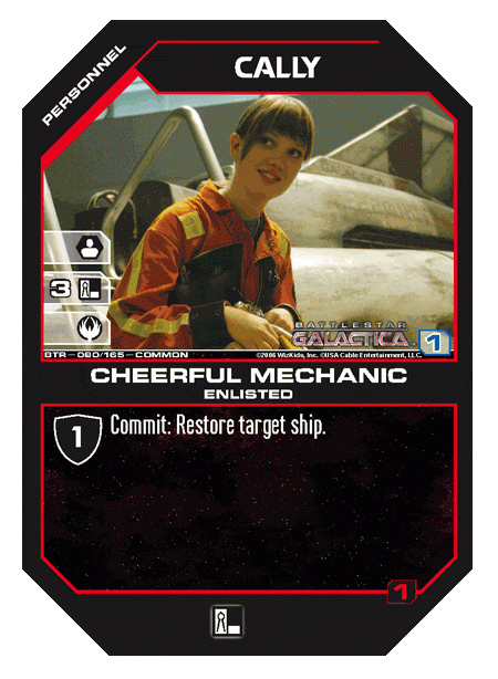 Cally, Cheerful Mechanic